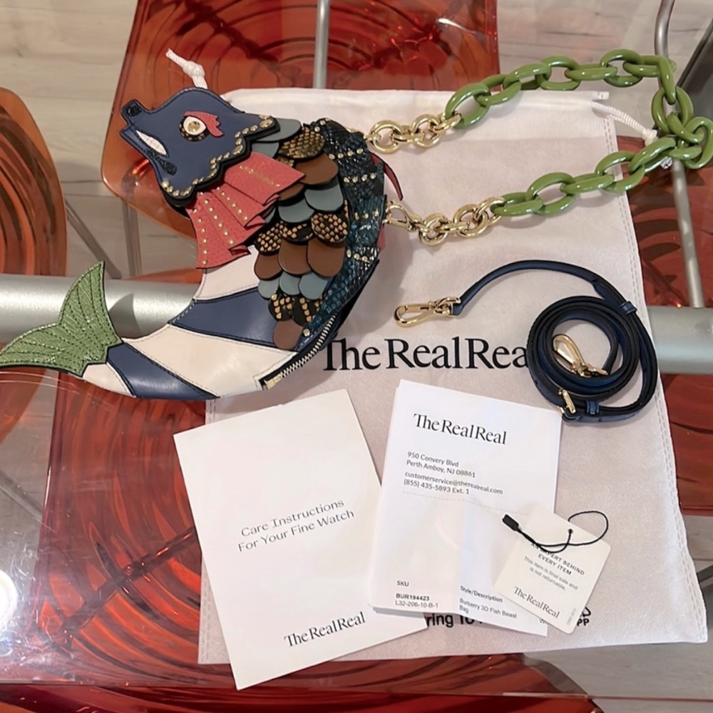 Burberry 3D Fish Beast Crossbody and Shoulder Bag